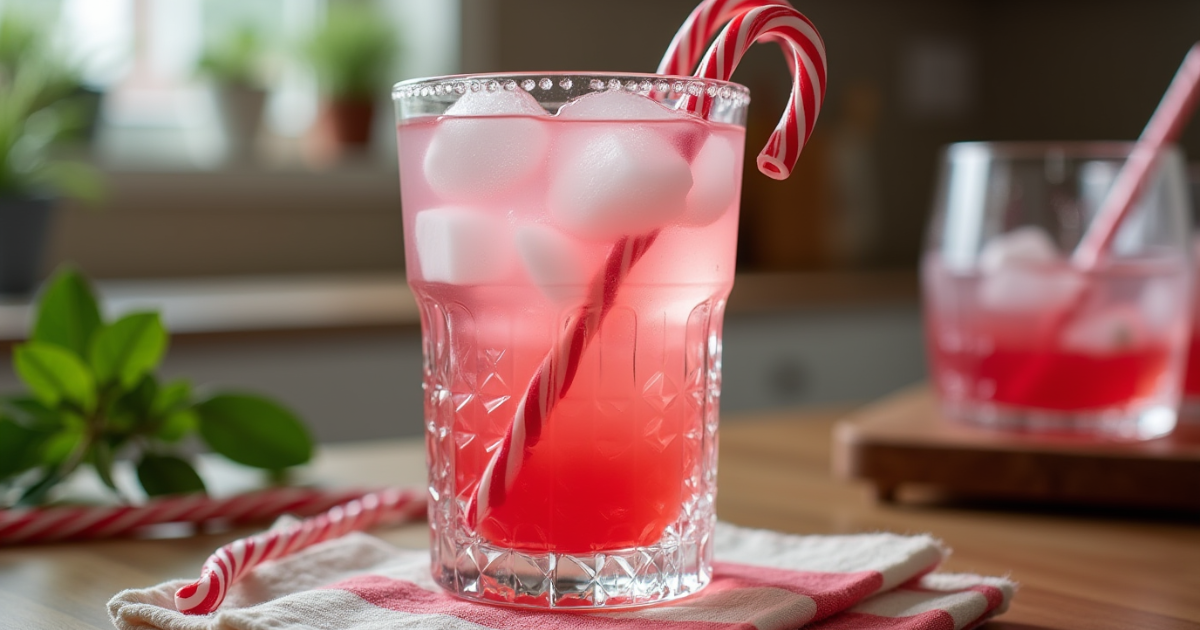 Cocktail Bonbon Candy Cane Spritzer