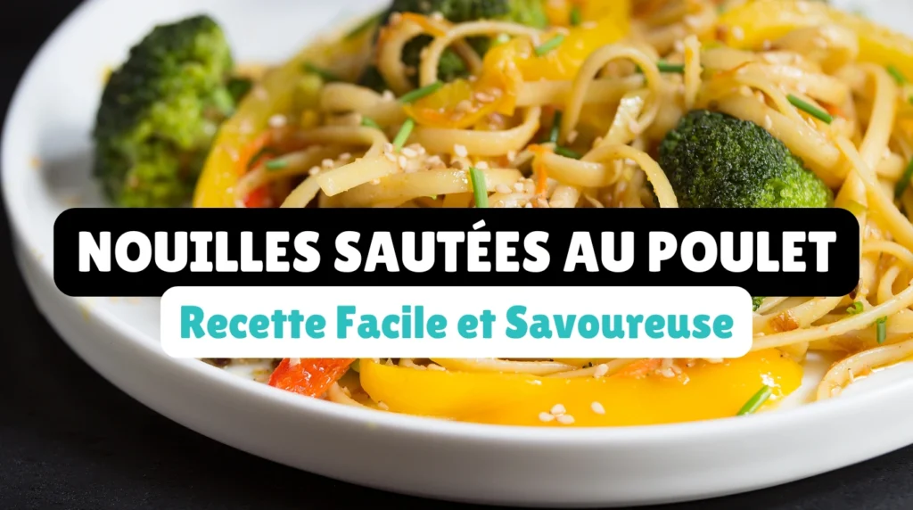 nouilles sautées au poulet