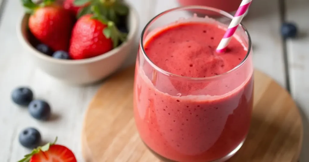 Smoothie Fruit Rouge : Recette Facile et Bienfaits