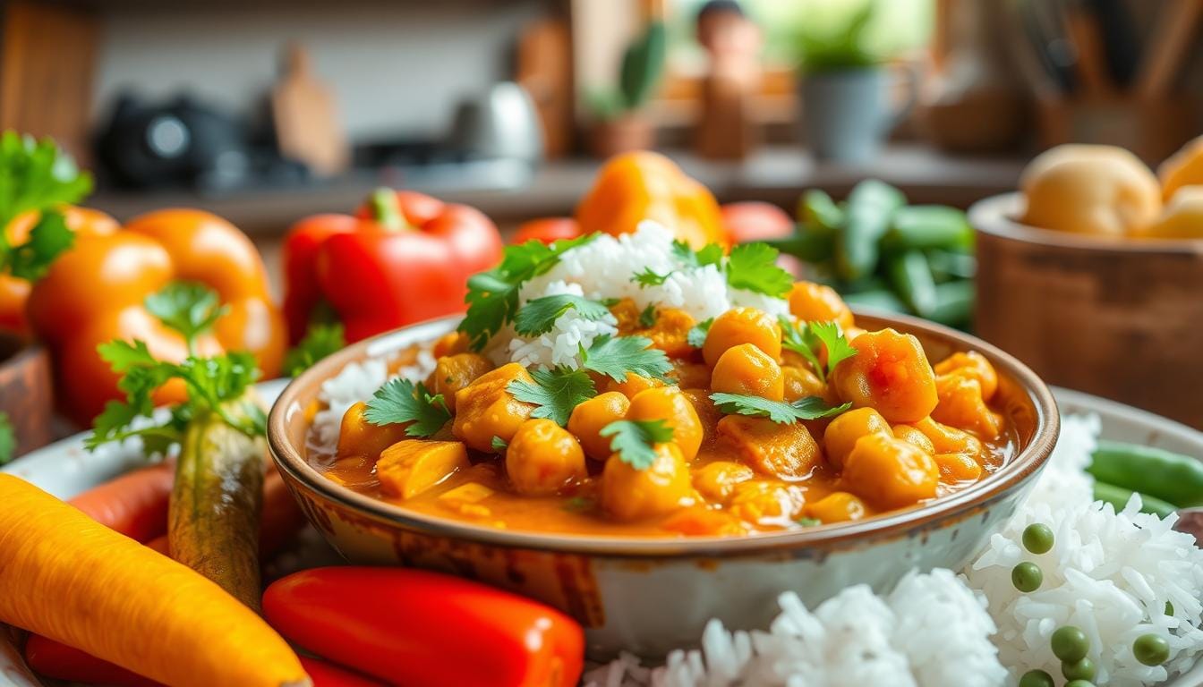 Recette Curry de Pois Chiche
