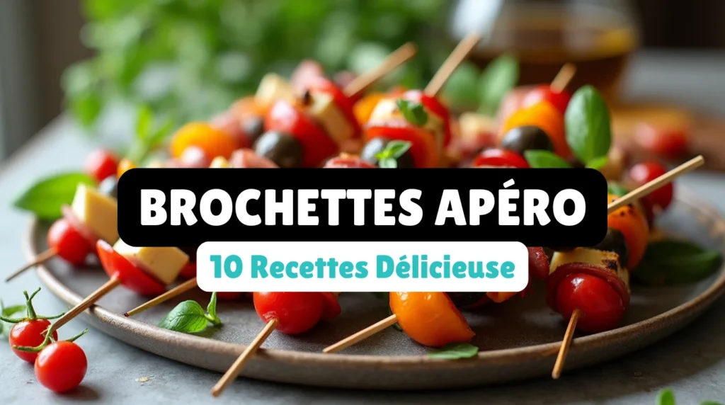 Brochette Apéro à faire la veille – Nos 10 Recettes