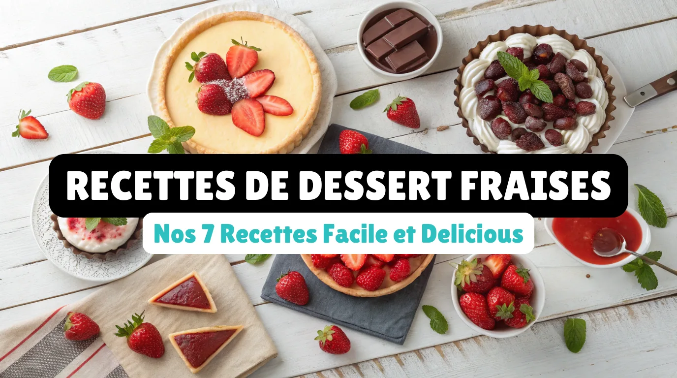 Desserts aux Fraises