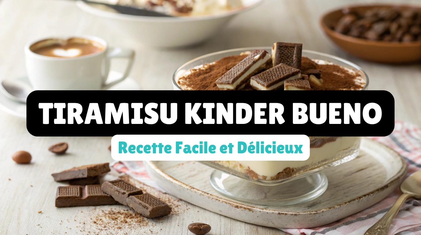 Tiramisu Kinder Bueno