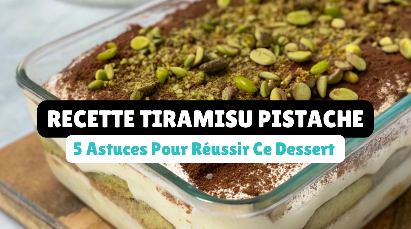 Tiramisu Pistache