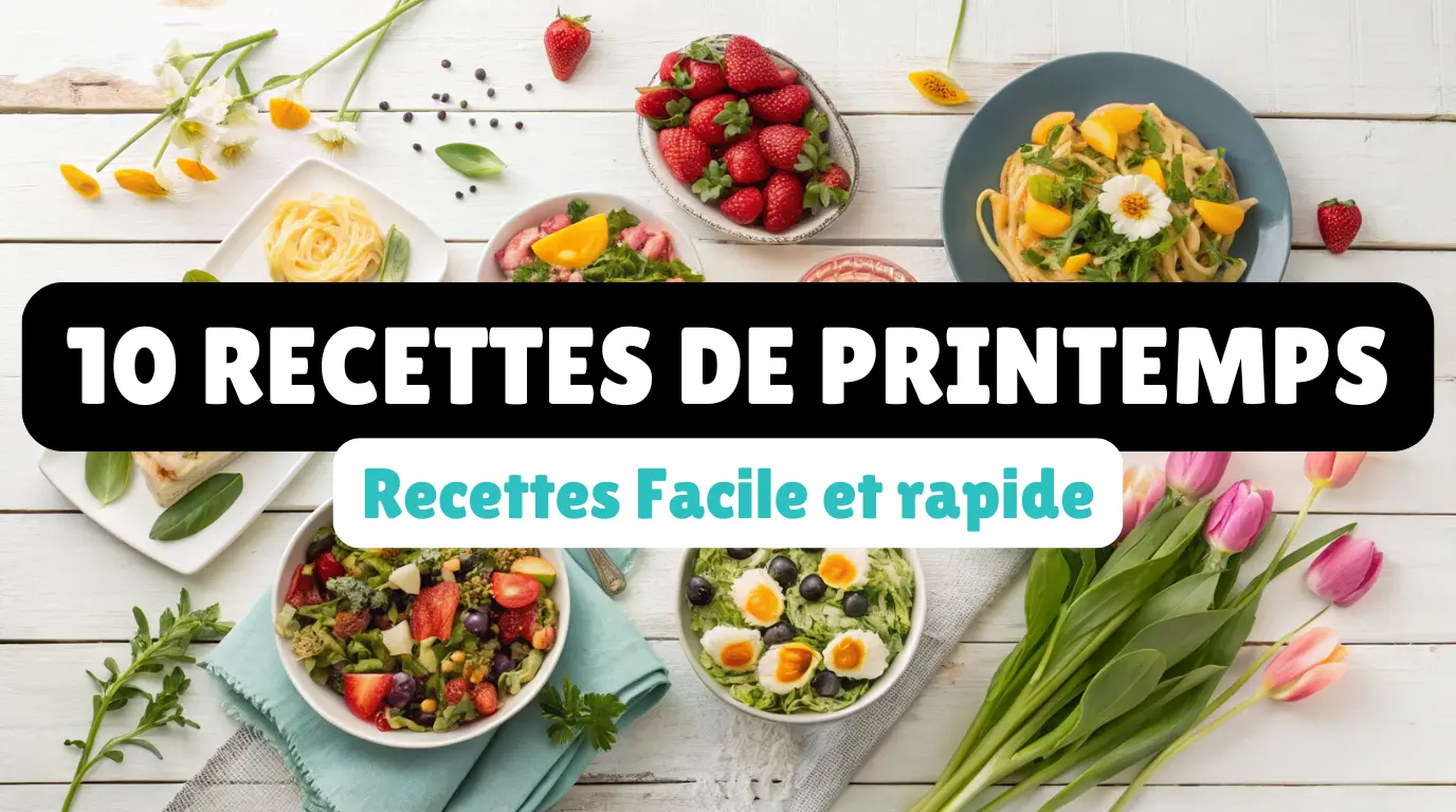 recettes de printemps