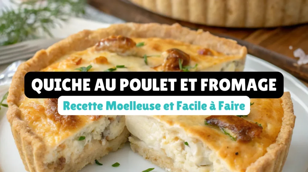 Quiche au Poulet et Fromage