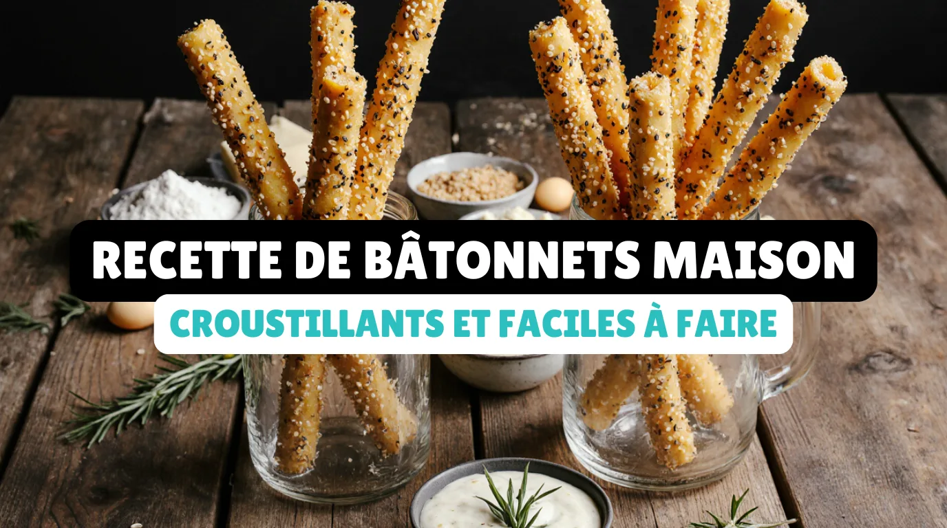 Recette de Bâtonnets Maison