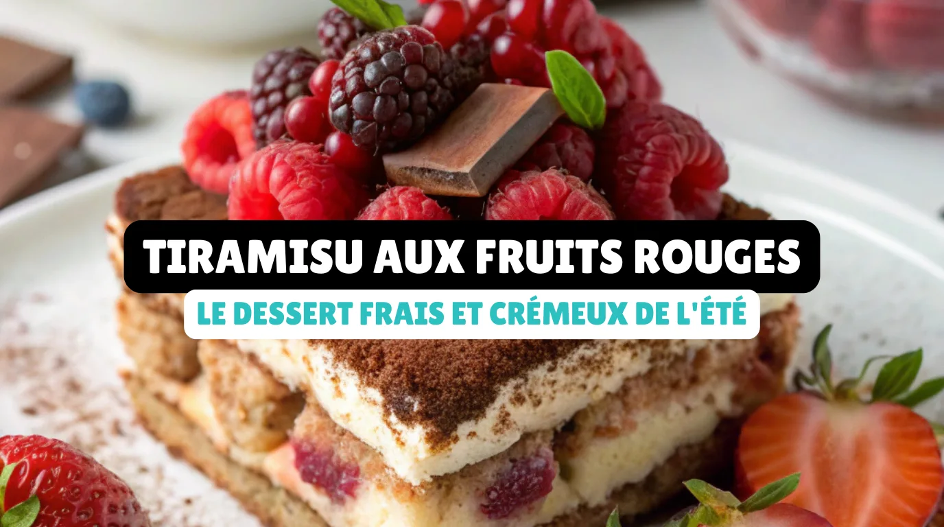 Tiramisu aux Fruits Rouges