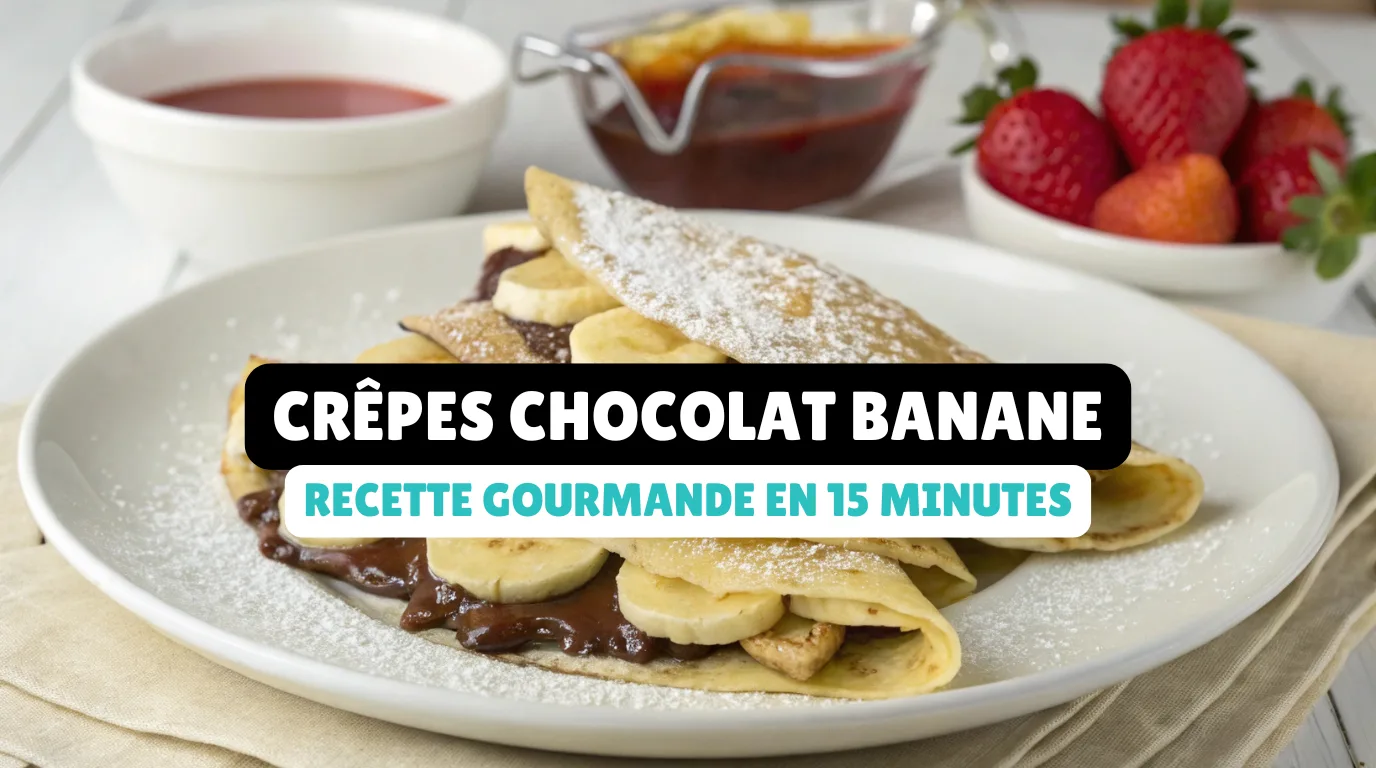Crêpes Chocolat Banane