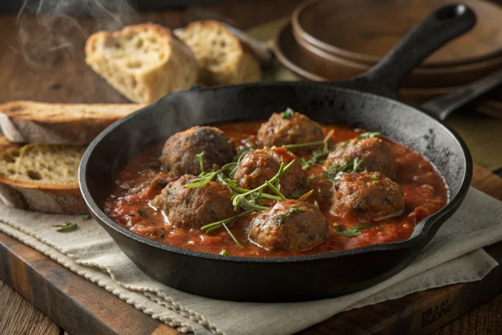 Boulettes de Bœuf Express à la Méditerranéenne
