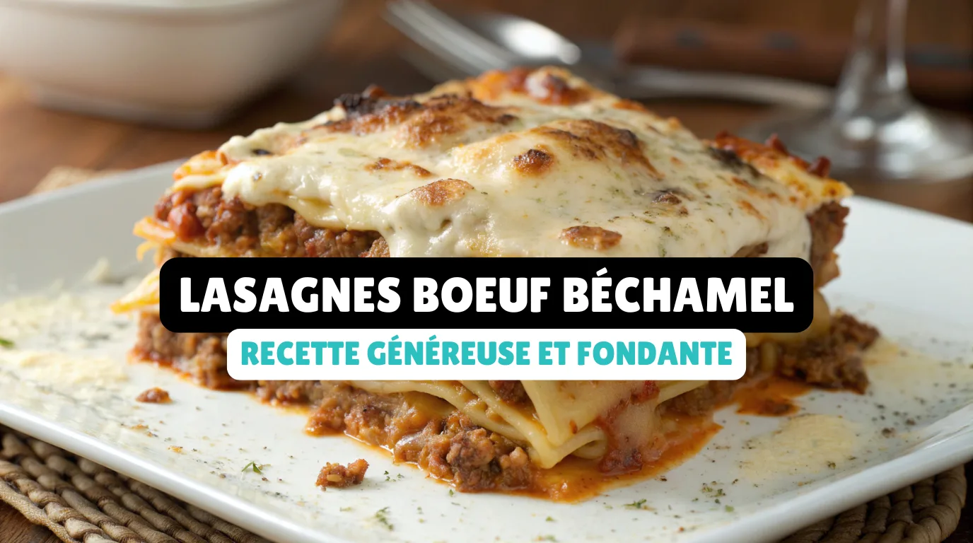 lasagnes boeuf béchamel
