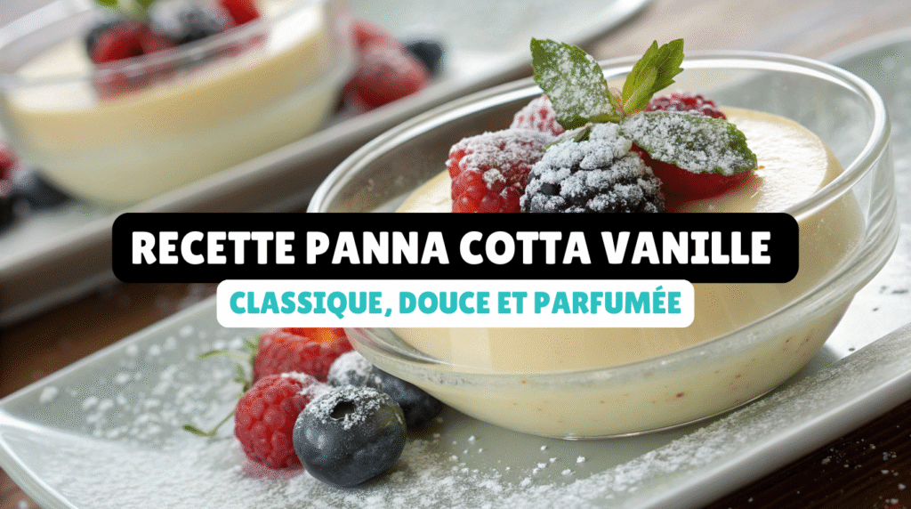 panna cotta vanille