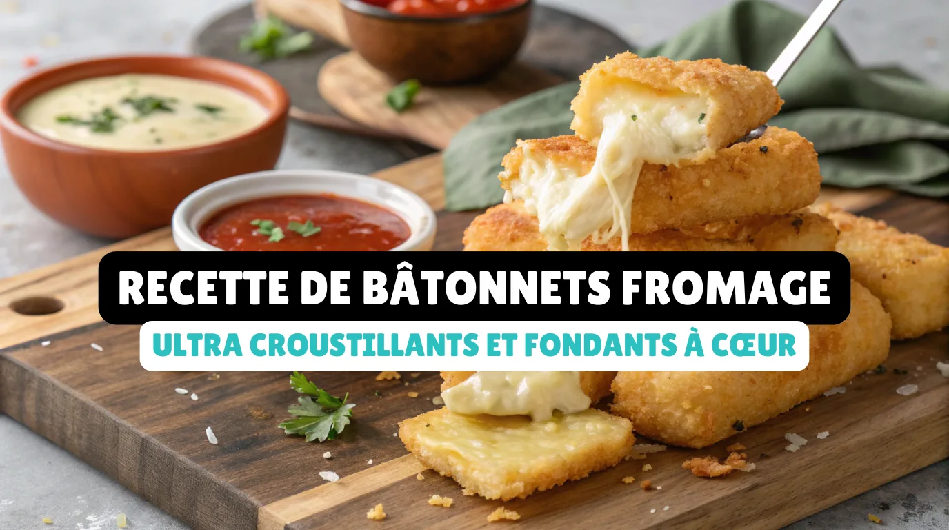 recette de Bâtonnets Fromage