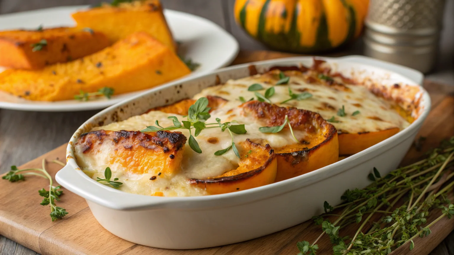 Gratin Butternut au Fromage