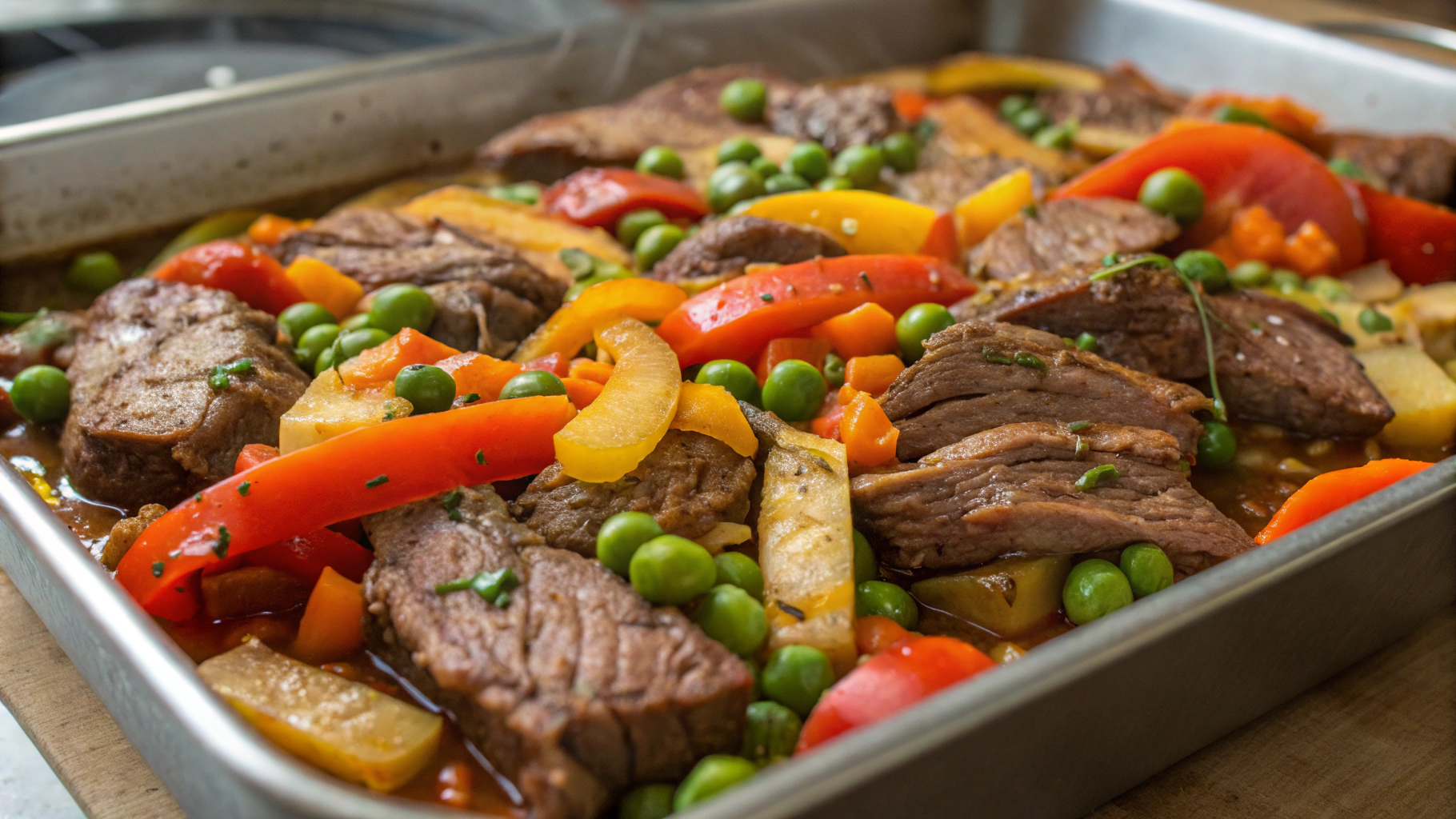 poêlée de boeuf aux légumes
