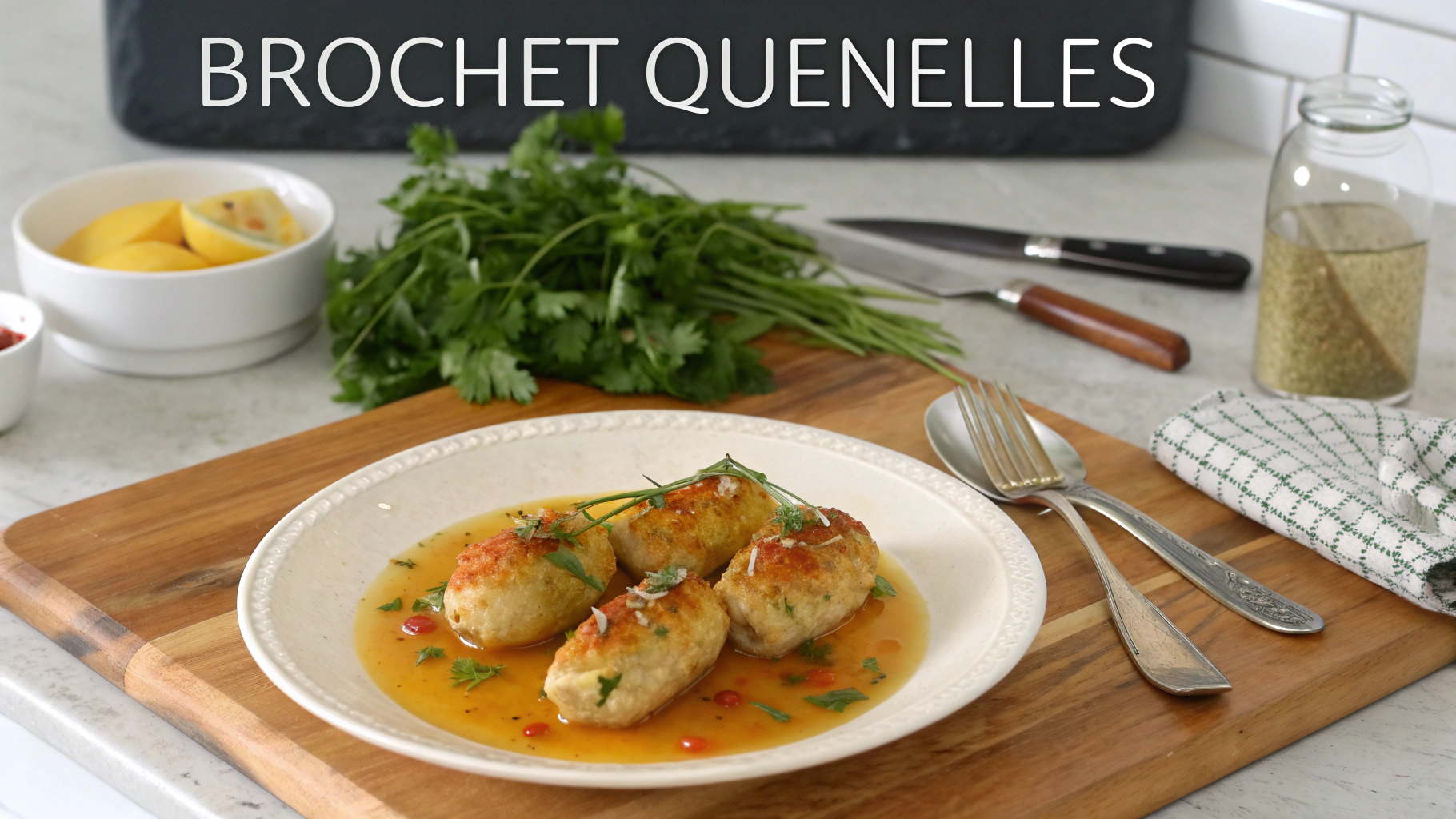 recette de quenelles au brochet