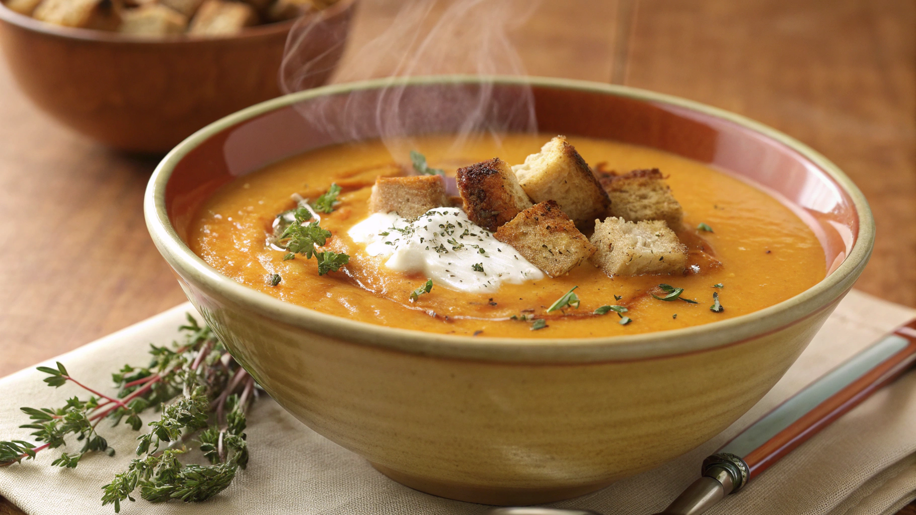 Soupe de Potimarron Rôti