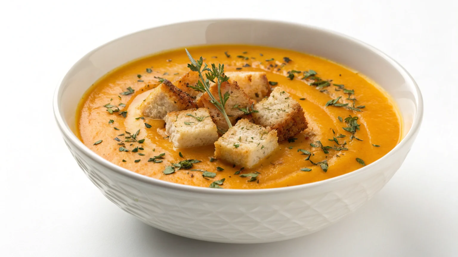 soupe de potimarron légère
