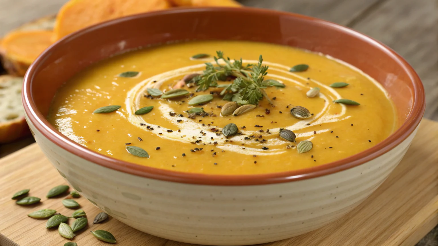 velouté butternut recette légère