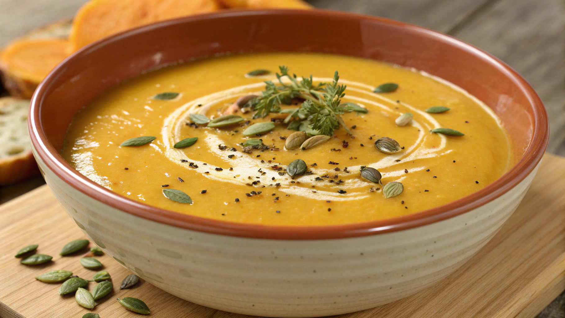 velouté butternut recette légère