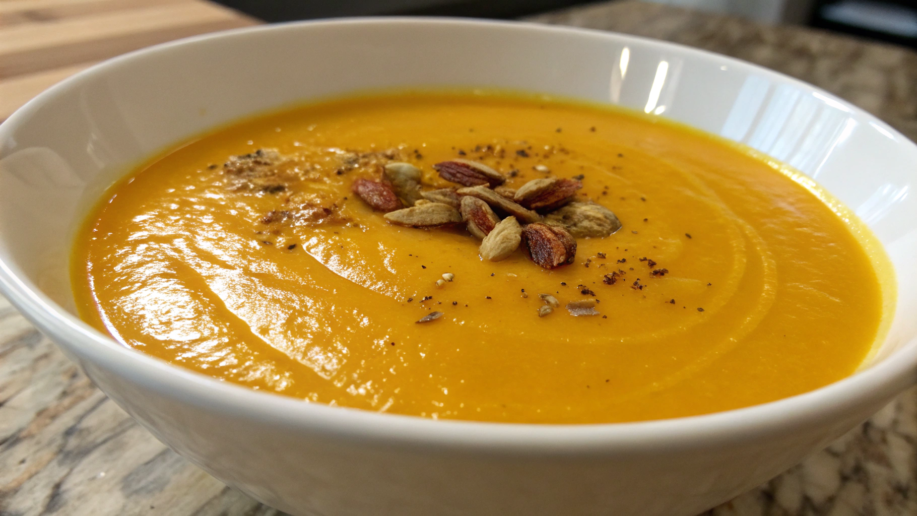 velouté butternut sans crème