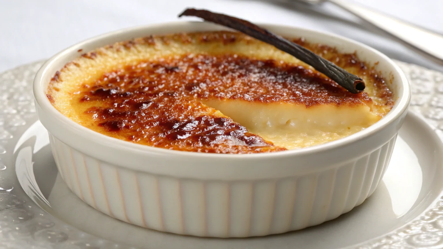 Crème Brûlée à la Vanille