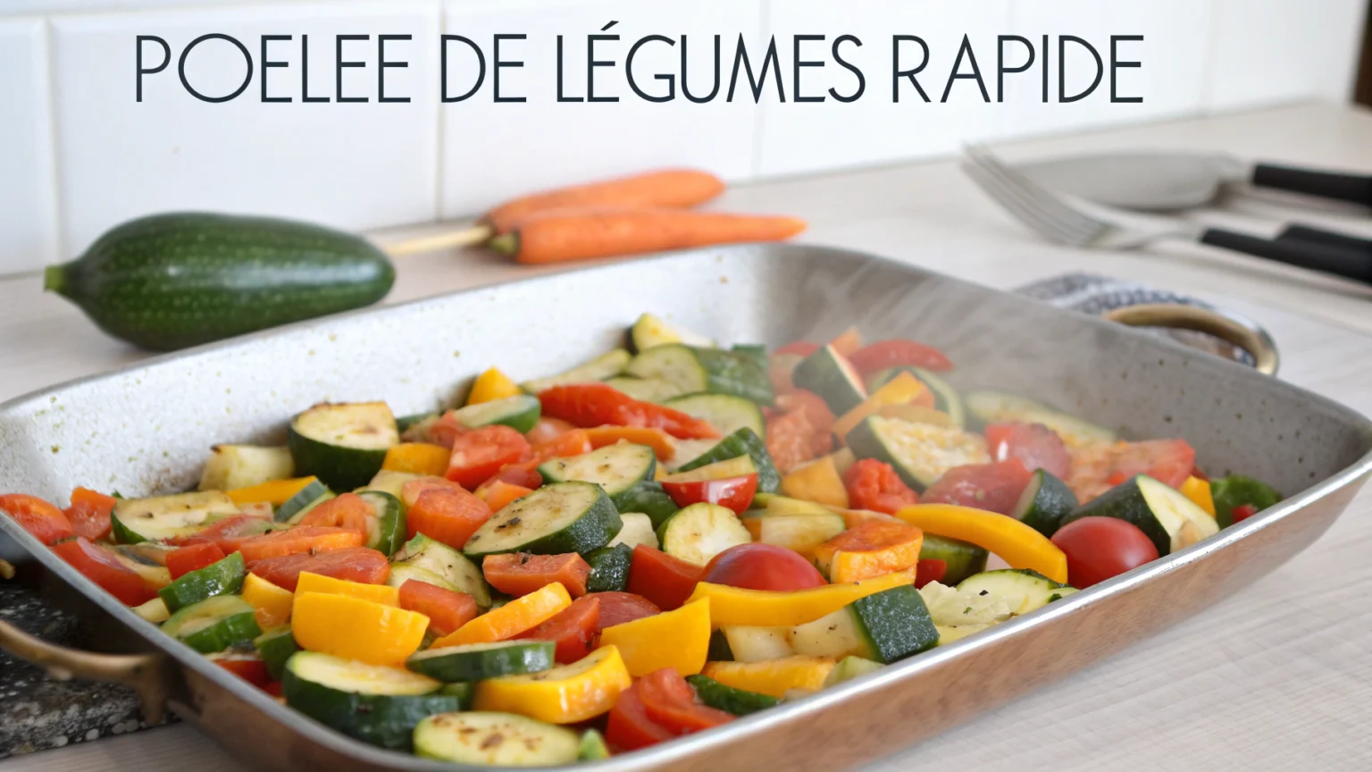 Poêlée de légumes rapide