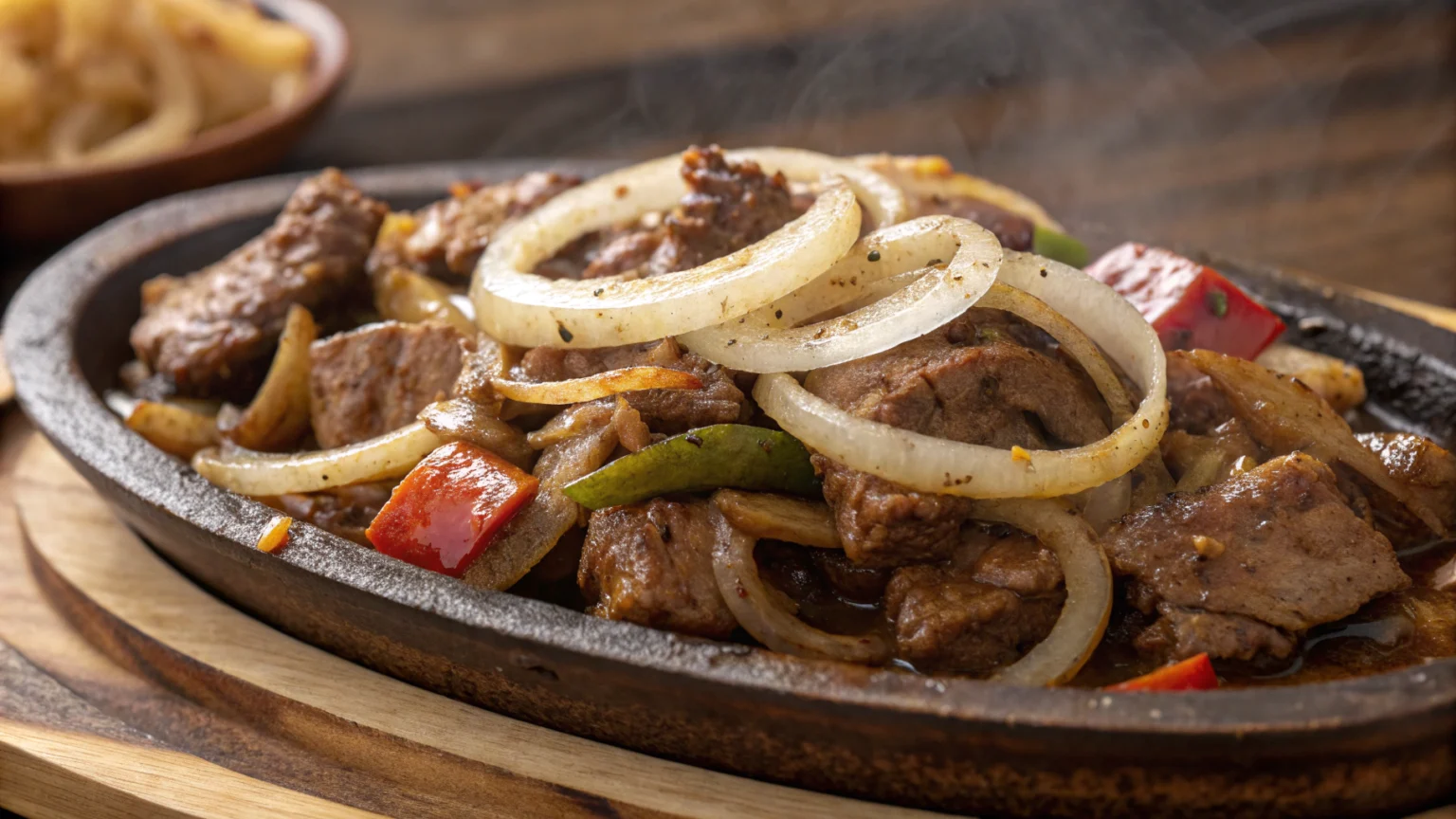 boeuf oignons et épices