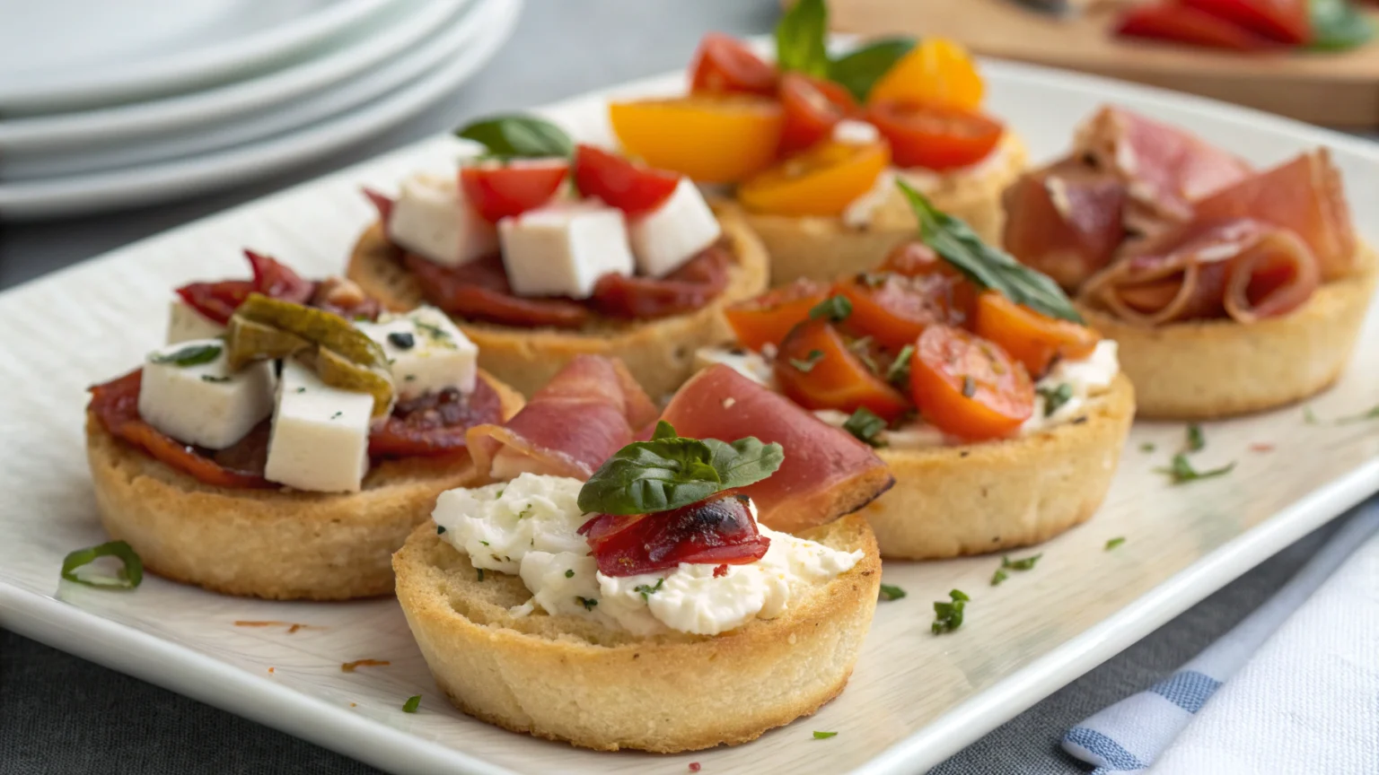 bouchées apéro rapides et facile