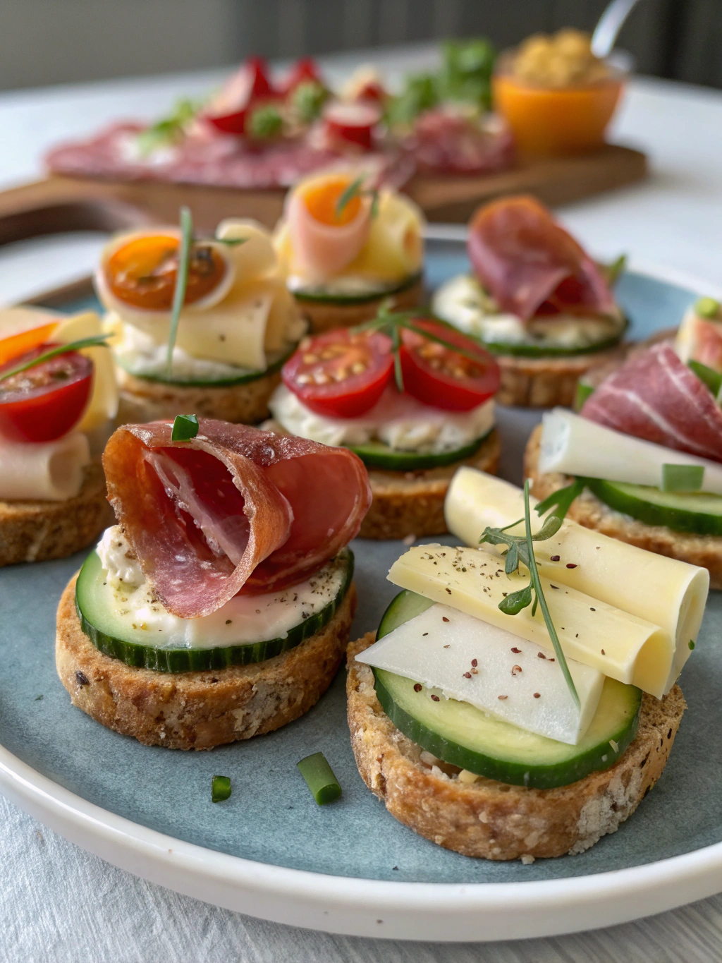 Bouchées Apéro Sans Cuisson