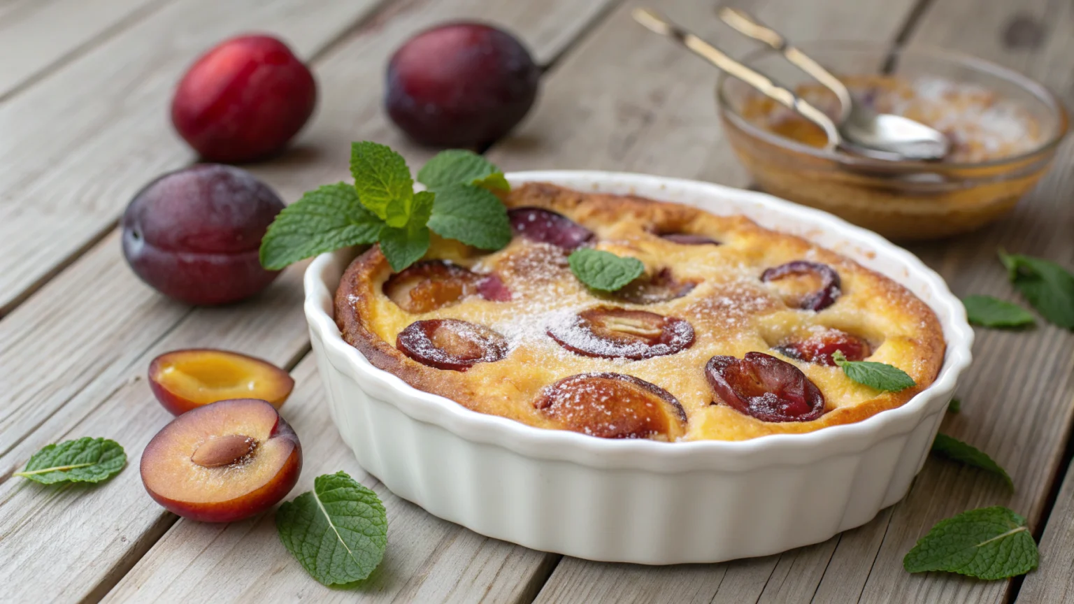 Clafoutis aux Mirabelles