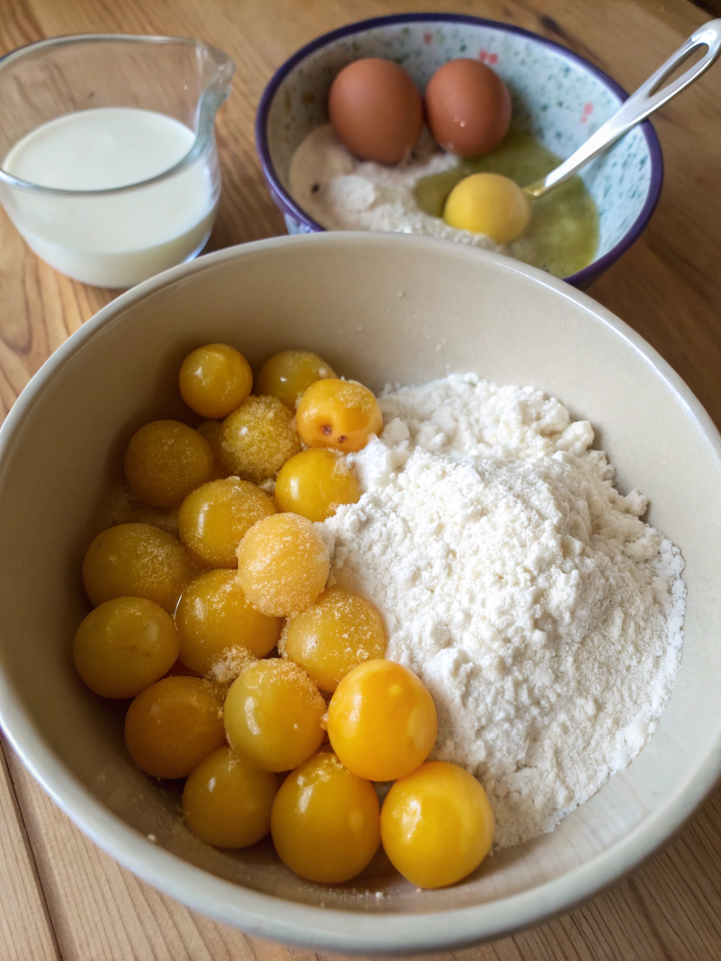 Clafoutis aux Mirabelles