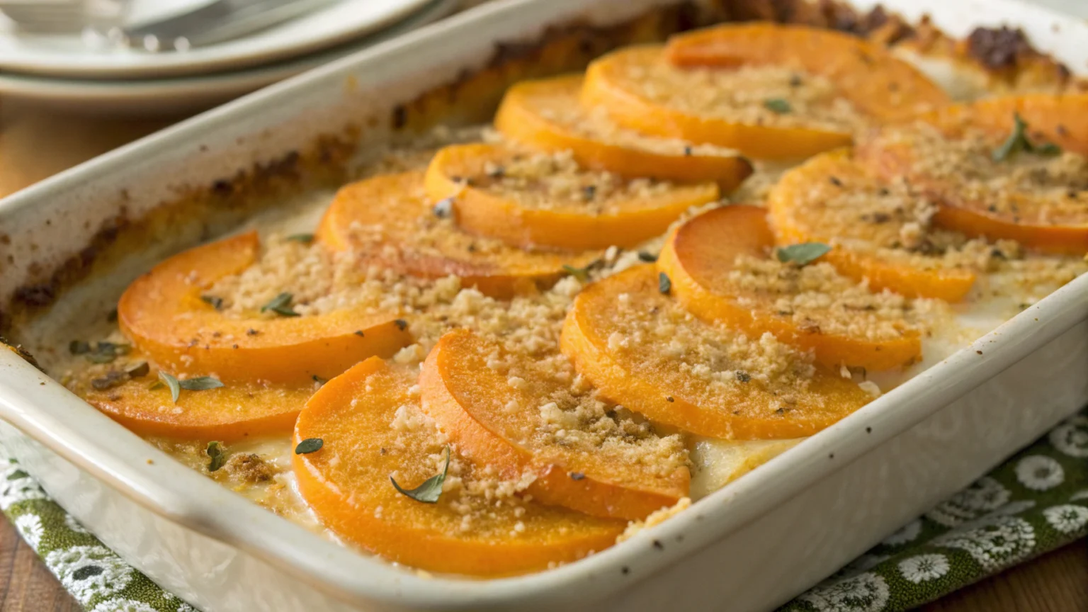 gratin butternut facile