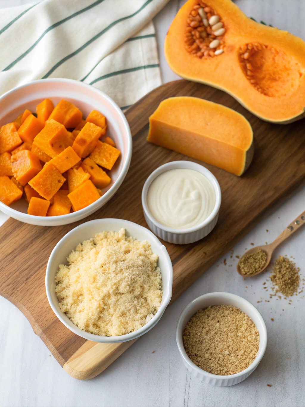 Gratin Butternut au Fromage