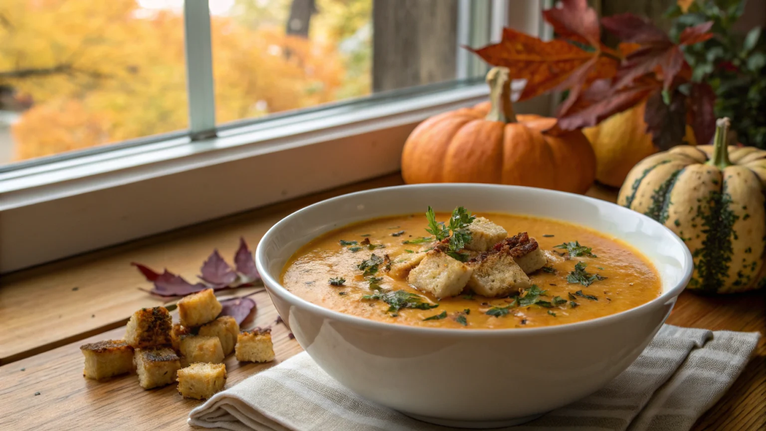soupe de potimarron automne