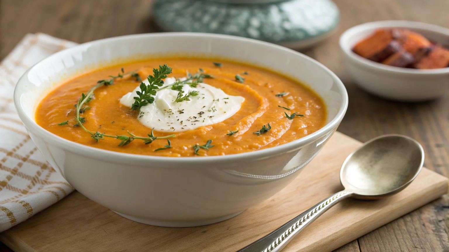 Soupe Potimarron et Patate Douce