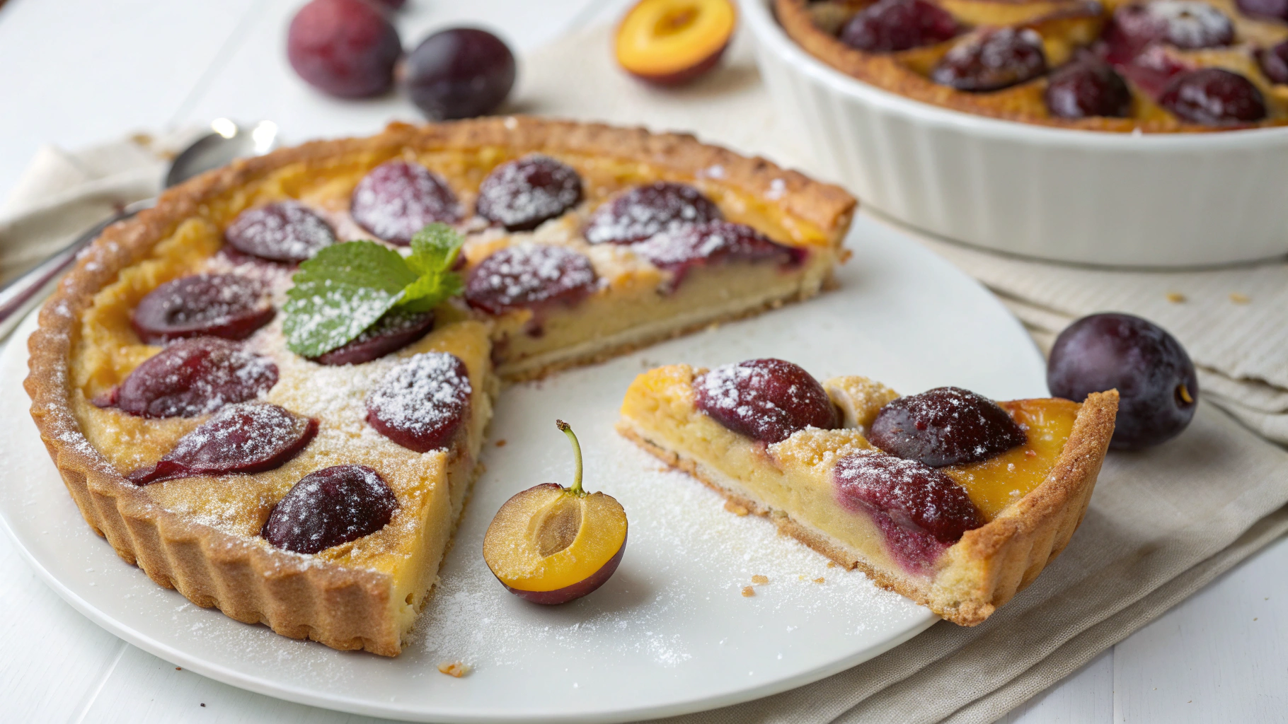tarte aux mirabelles