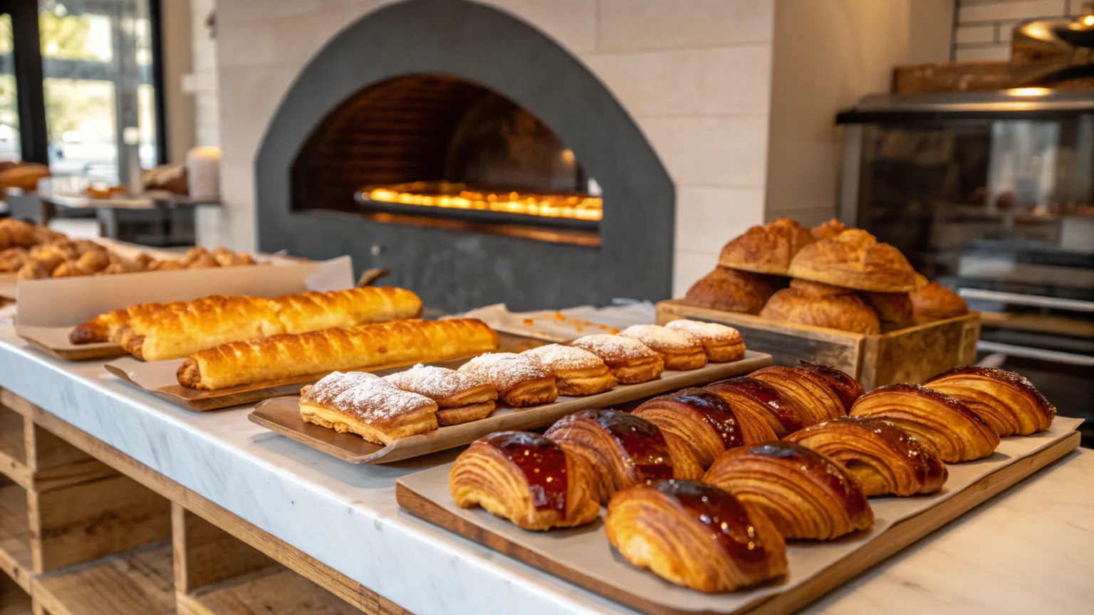 Pâtisseries maison au four
