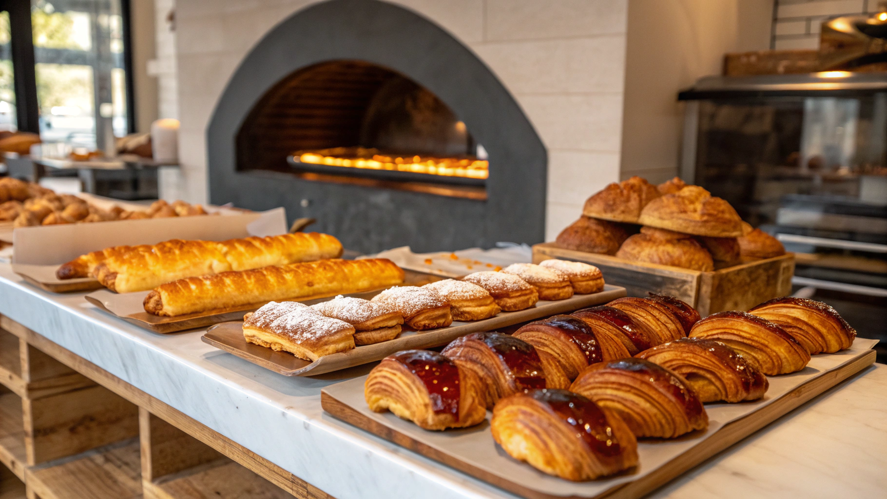 Pâtisseries maison au four
