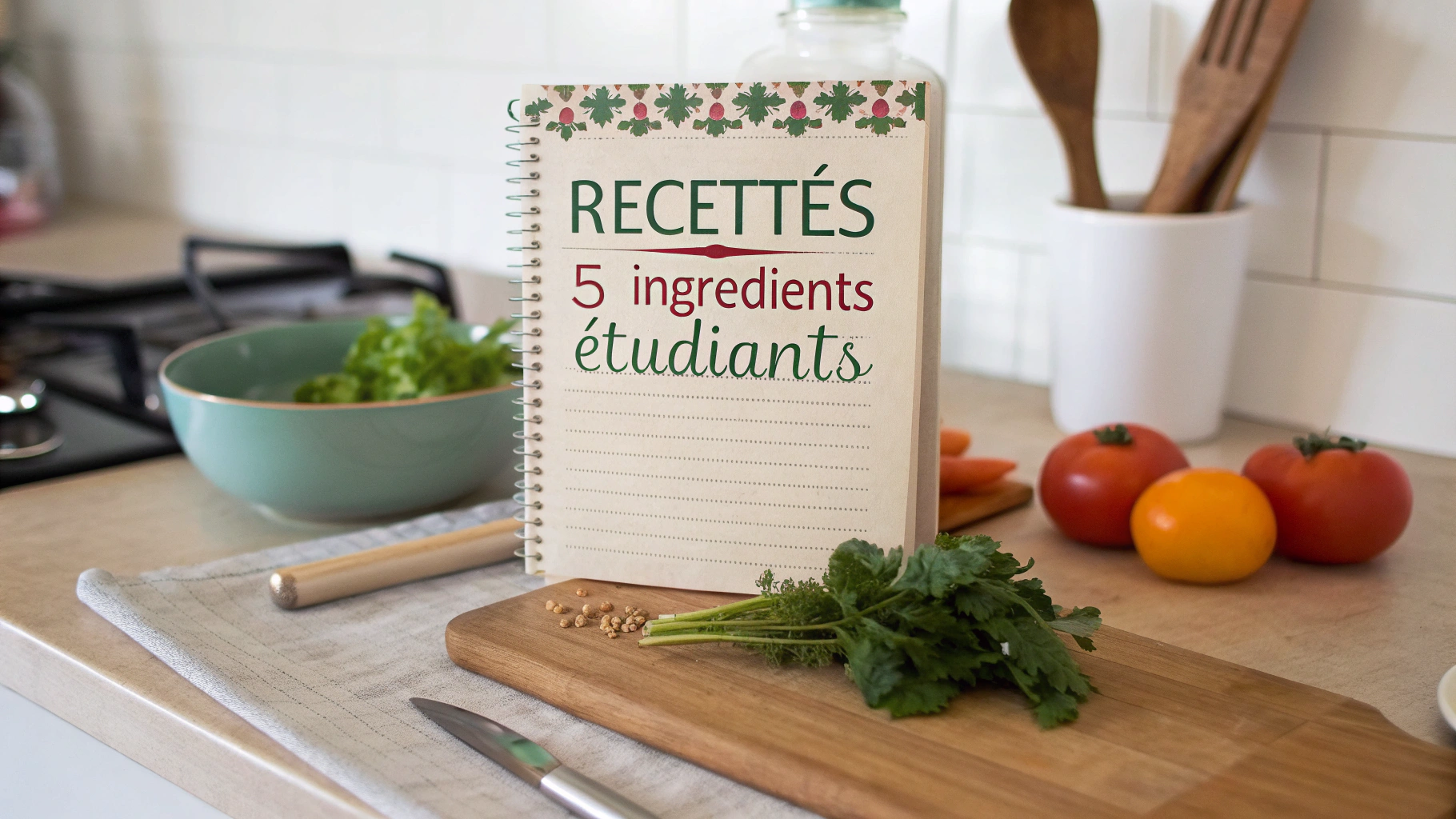 Recettes 5 ingrédients étudiants