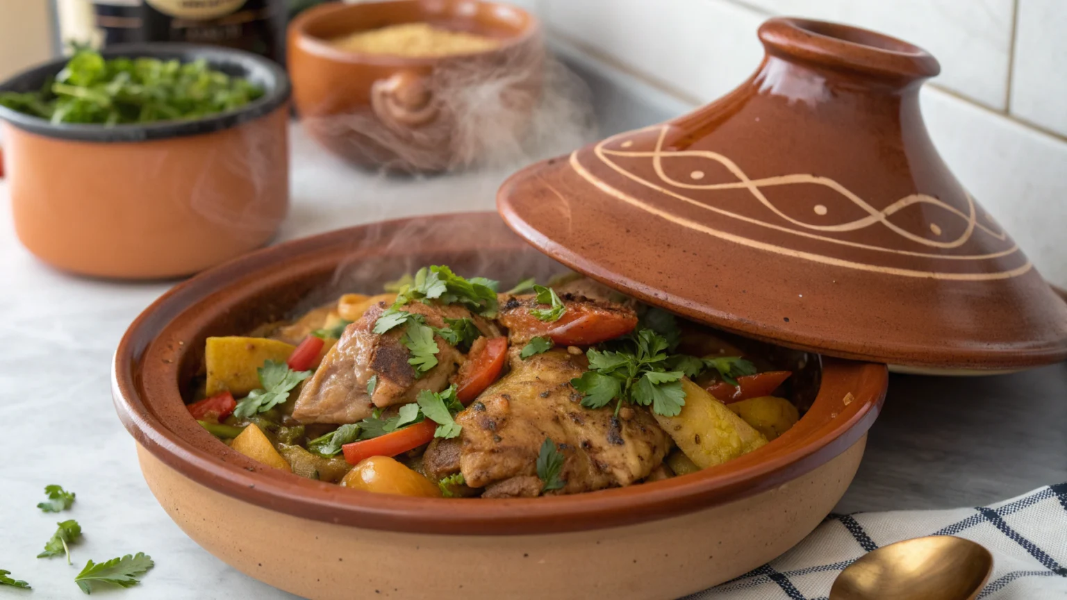 Tajine de dinde aux épices