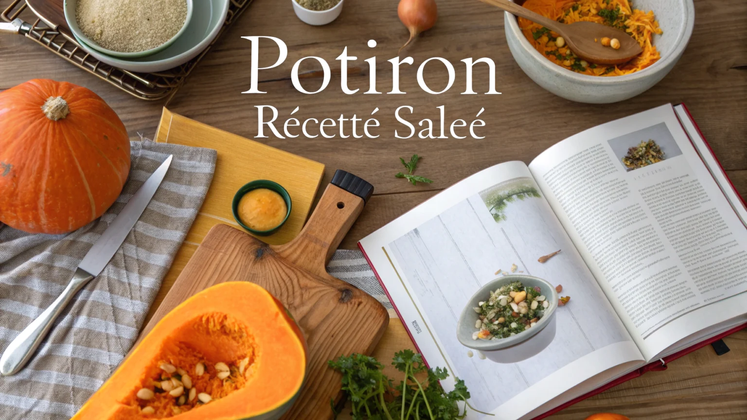 Potiron Recettes Salée