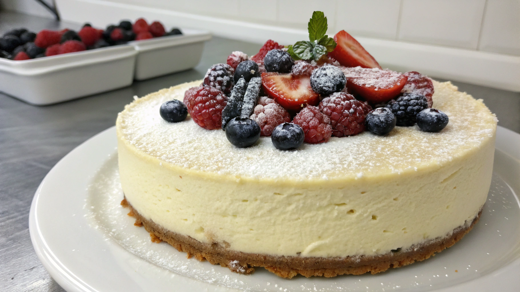gâteau au fromage blanc facile