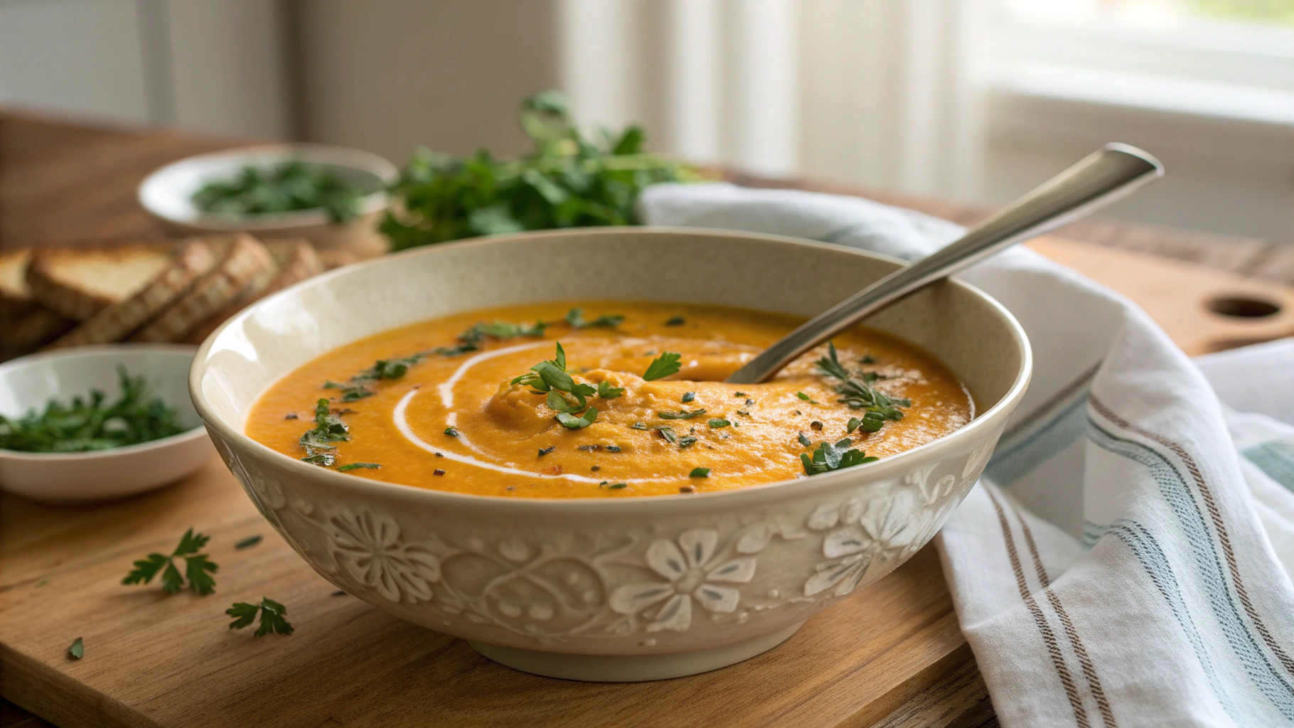 recette soupe butternut facile