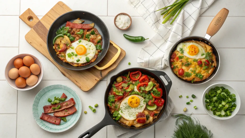 10 Recettes à la Poêle Rapides et Savoureuses