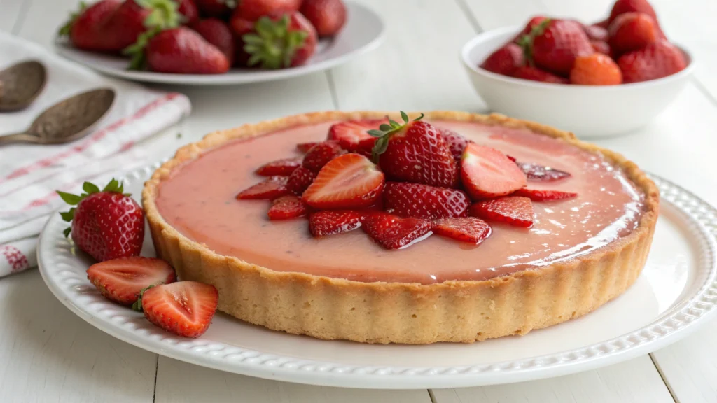 Tarte aux Fraises Facile : Recette Crème Pâtissière Parfaite