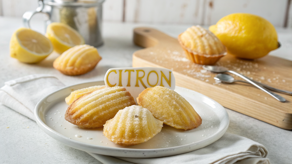 Recette Madeleines Citron Facile et Rapide