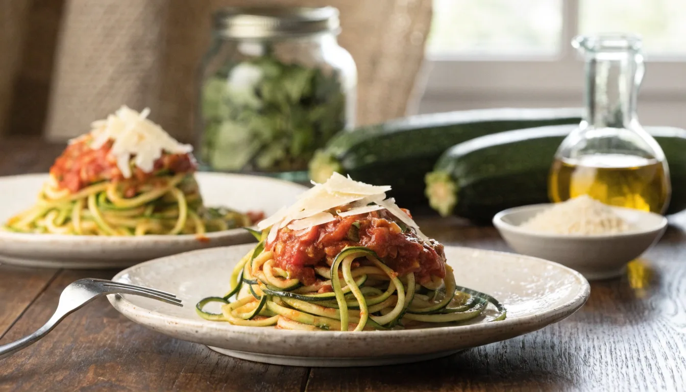 Courgettes Spaghetti