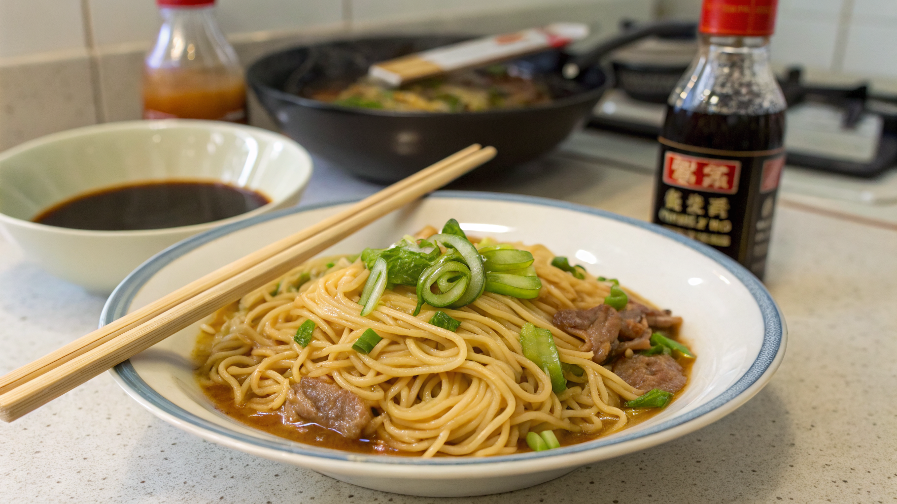 recettes chinoises de nouilles