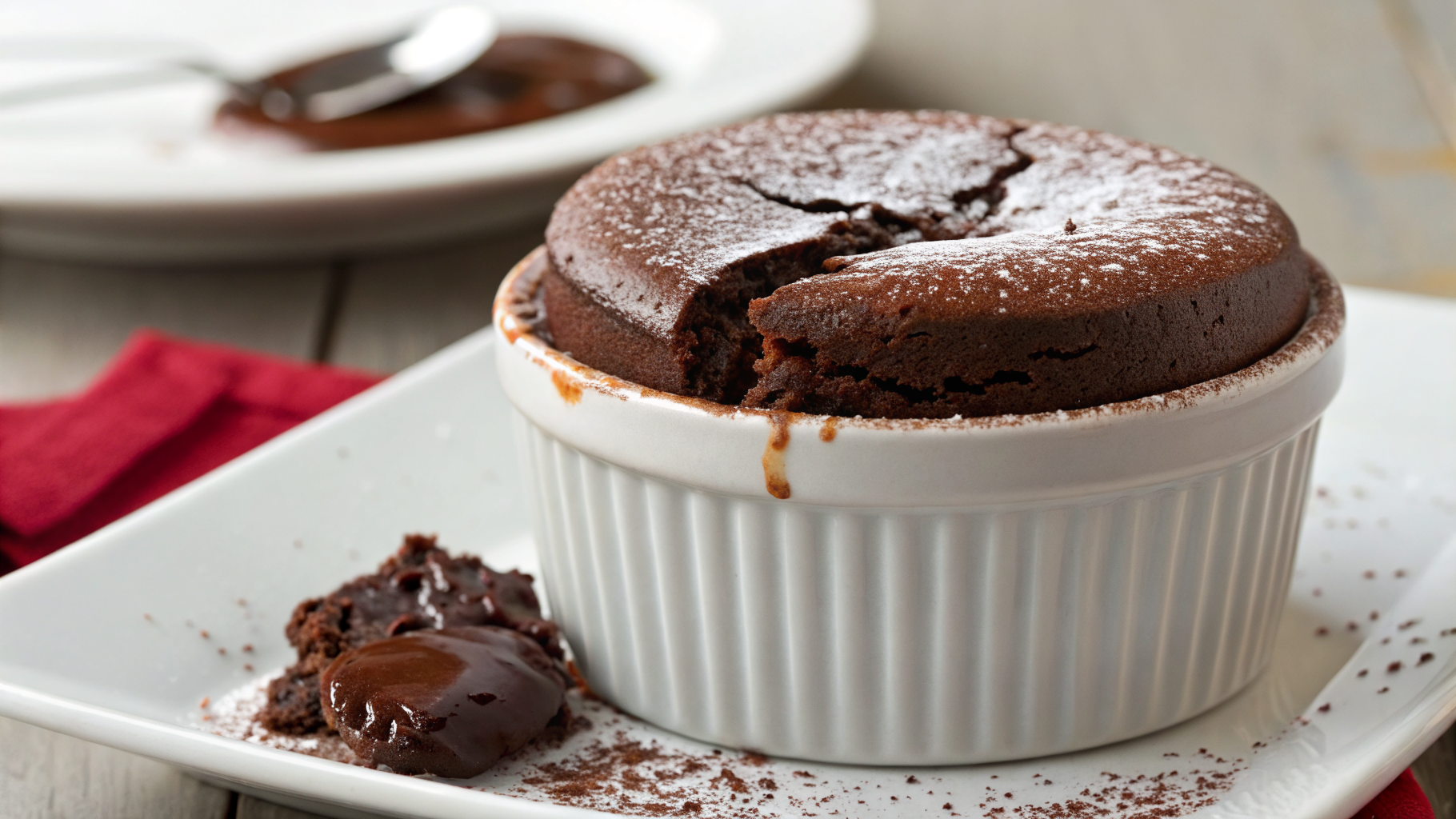 soufflé au chocolat